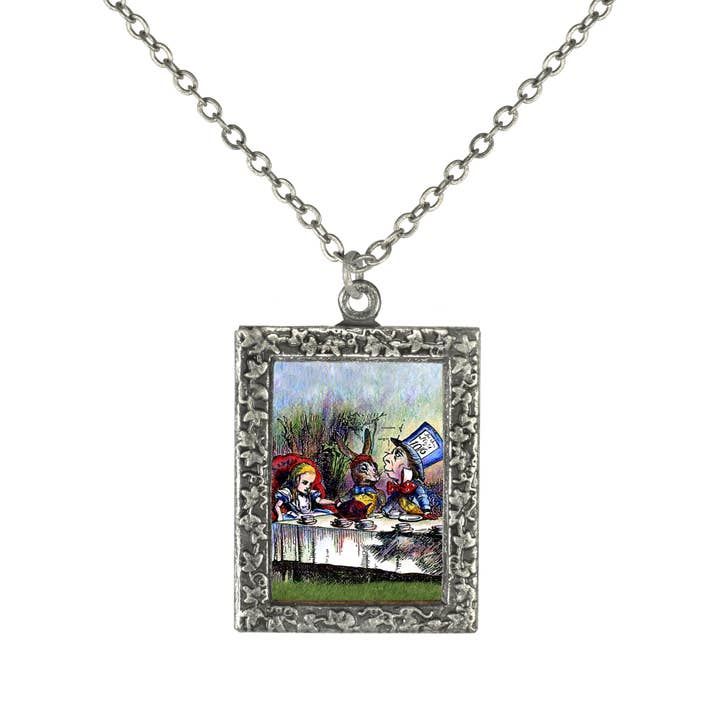 Collier monture : Alice au pays des merveilles - Alice au Tea Party pour la vente par NoMonet