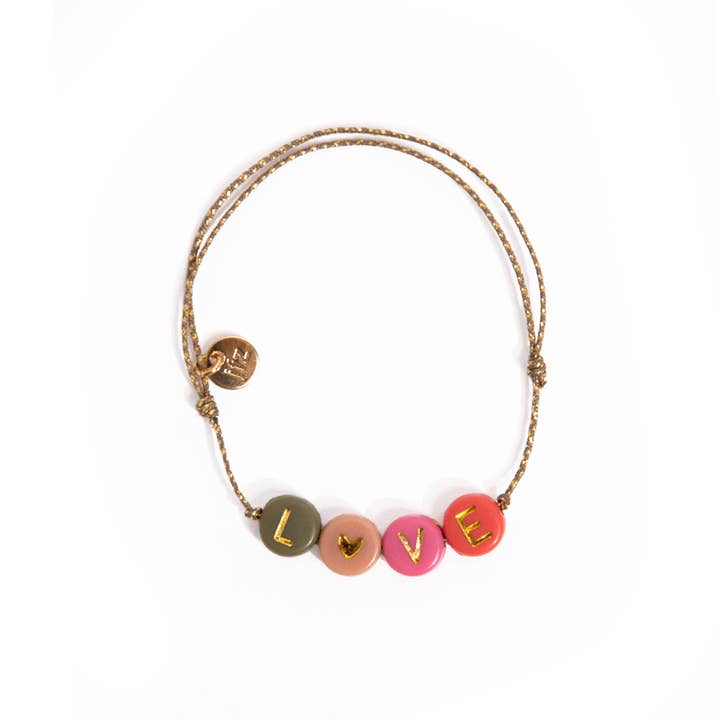 Bracciale Dolci LOVE per la vendita all'ingrosso da parte di Le Petit Lien de Paris