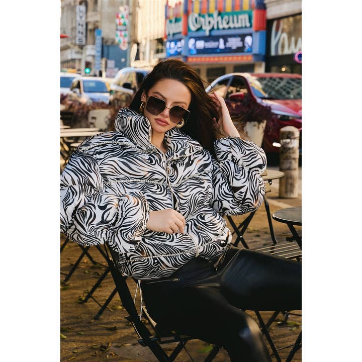 HOT FIX PUFFER VADDERET JAKKE for engroshandel hos The Sang