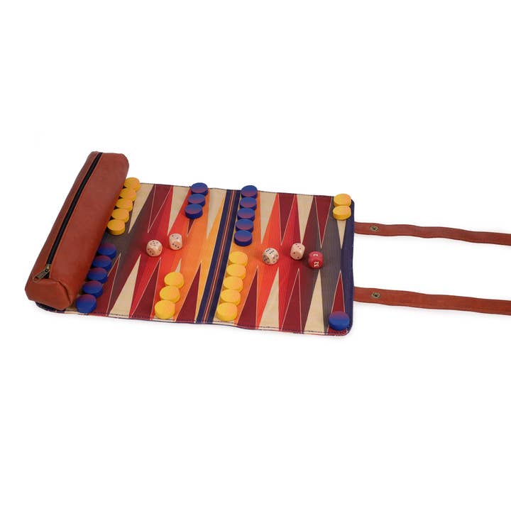 Chronicle Books - Wholesale Board Game - Pendleton Serape Pattern Backgammon10