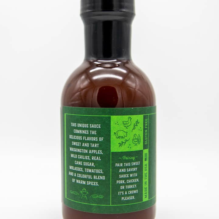 Spicin Foods - Vente Sauces barbecue - Sauce BBQ Harvest Apple d’American Stockyard3