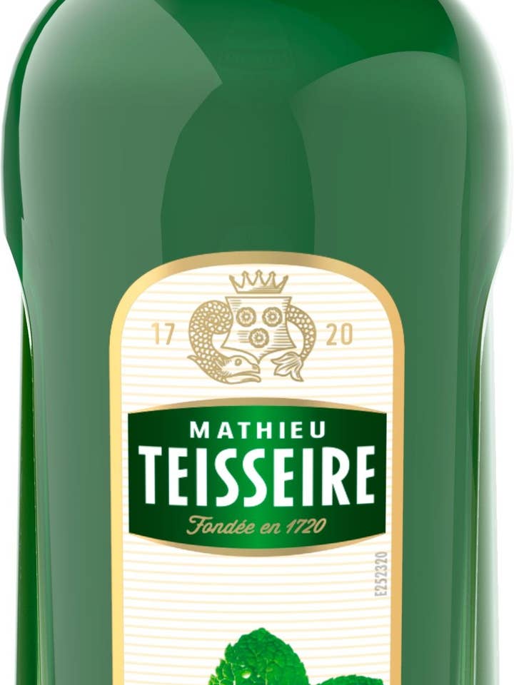 Mint barista/ cocktail syrup for wholesale by Mathieu Teisseire
