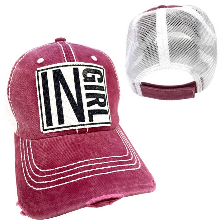 dkhandmade - Wholesale Ponytail Cap - Women's - INDIANA GIRL HATS2