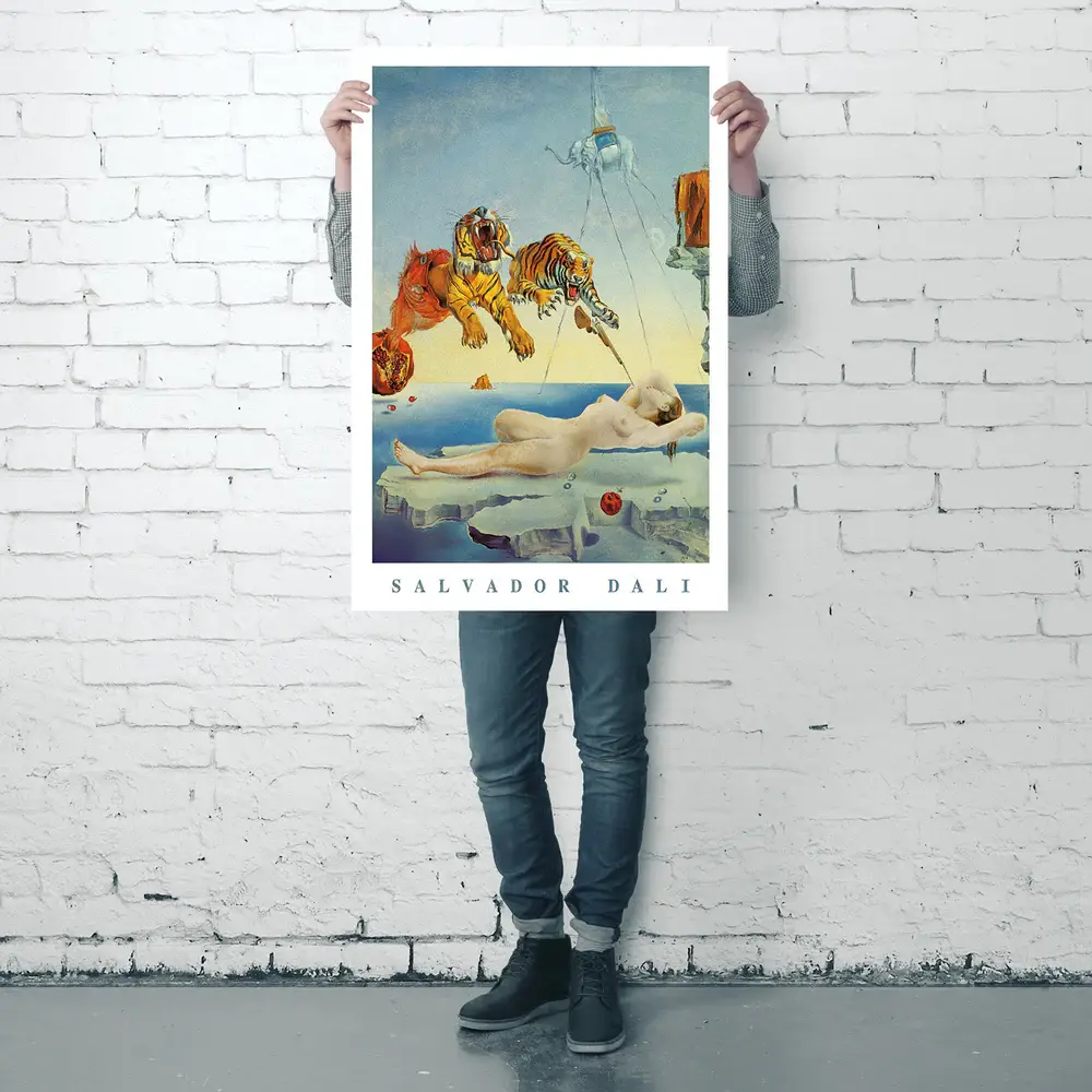 Close Up GmbH - Vente Poster - Affiche Salvador Dali « Rêve causé par le vol d'une abeille »3