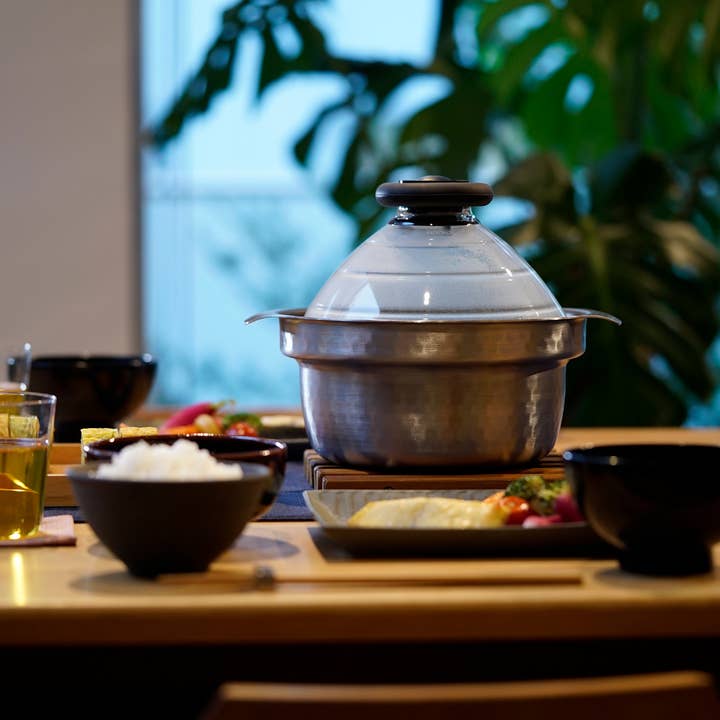 HARIO USA - Wholesale Cooking Pot - Yukihira Induction Stainless Steel Rice Cooker 2800mL7