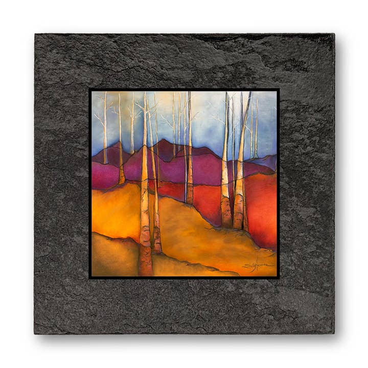 Illustrated Light & DC Designs - Venta al por mayor Posavasos - Posavasos Pizarra-SH010