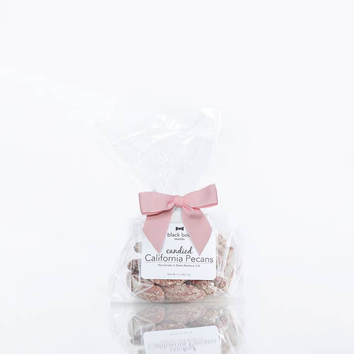 Black Bow Sweets - Wholesale Gift Bag Set/Pack - Candied California Pecan Mini Gift Bag | Cinnamon Sugar