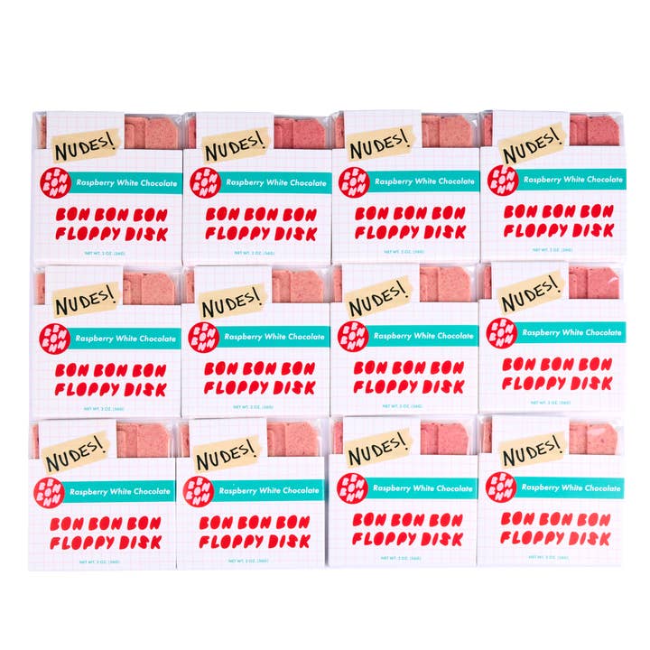 Bon Bon Bon - Wholesale Chocolate Covered Sweets - Nudes Floppy Disk Faire Case3