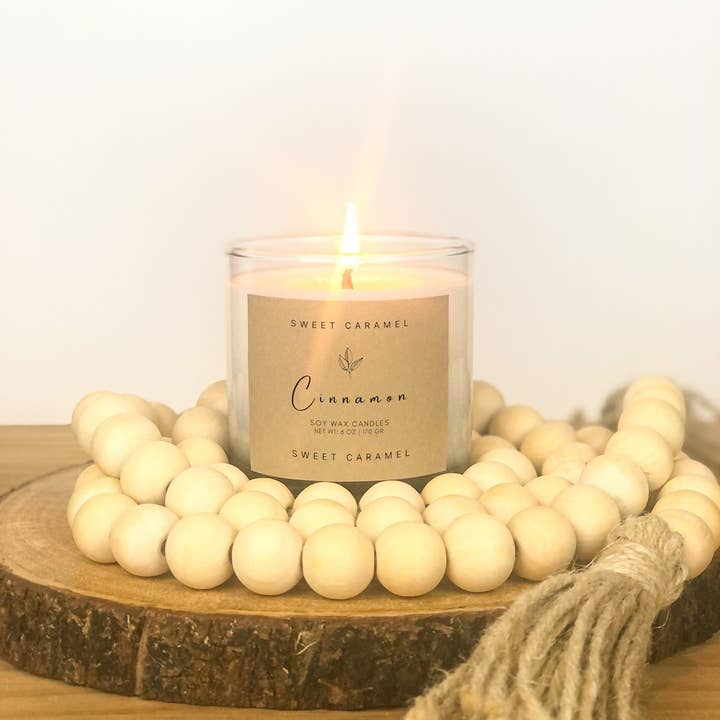 Sweet Caramel Shop – wholesale Jar/filled candle – Handmade Soy Candles, Scented, Vegan, Natural candle, Gifts6