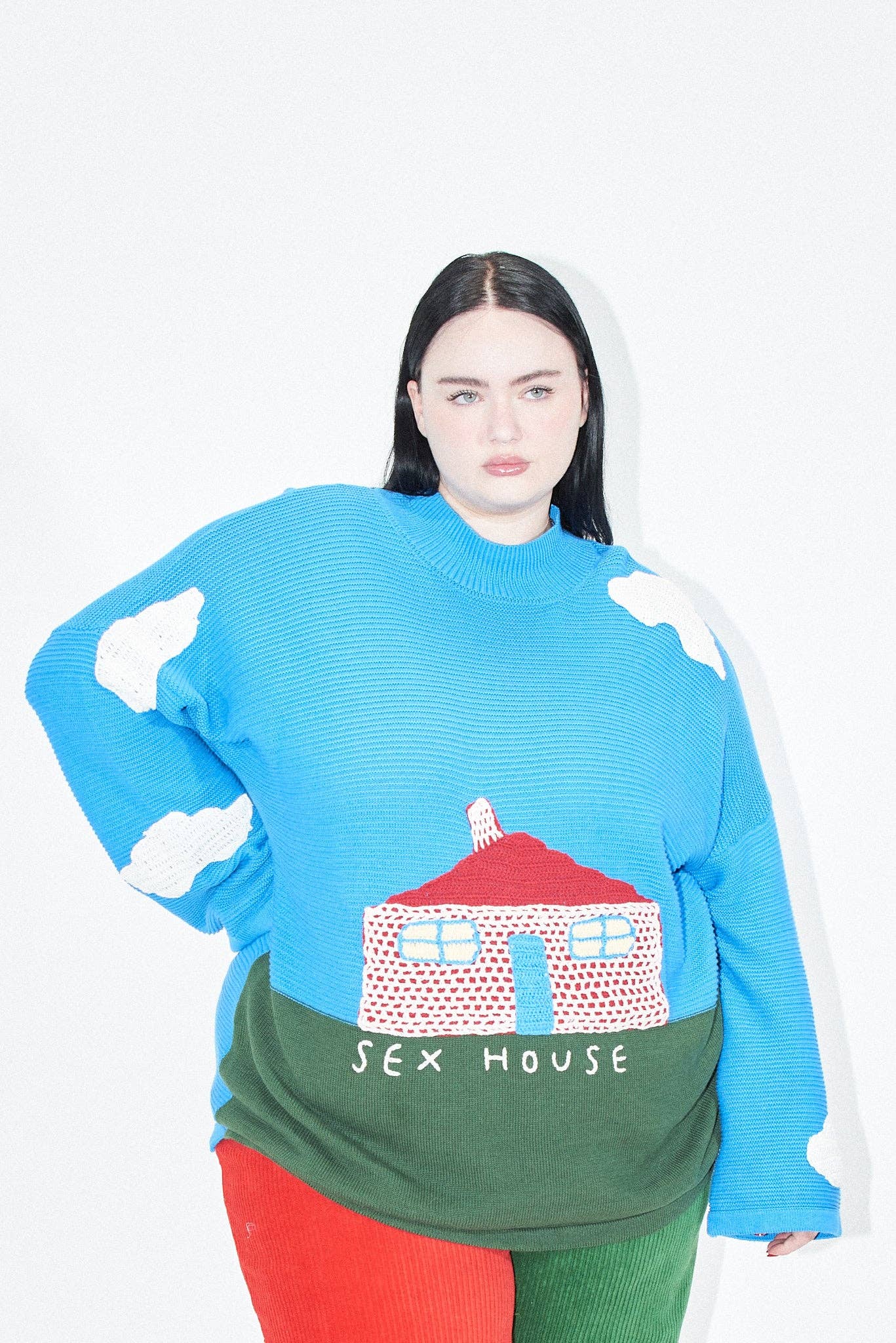 Fashion Brand Company - Vente Pull en maille – femme - Pull Sex House Unisexe Original3