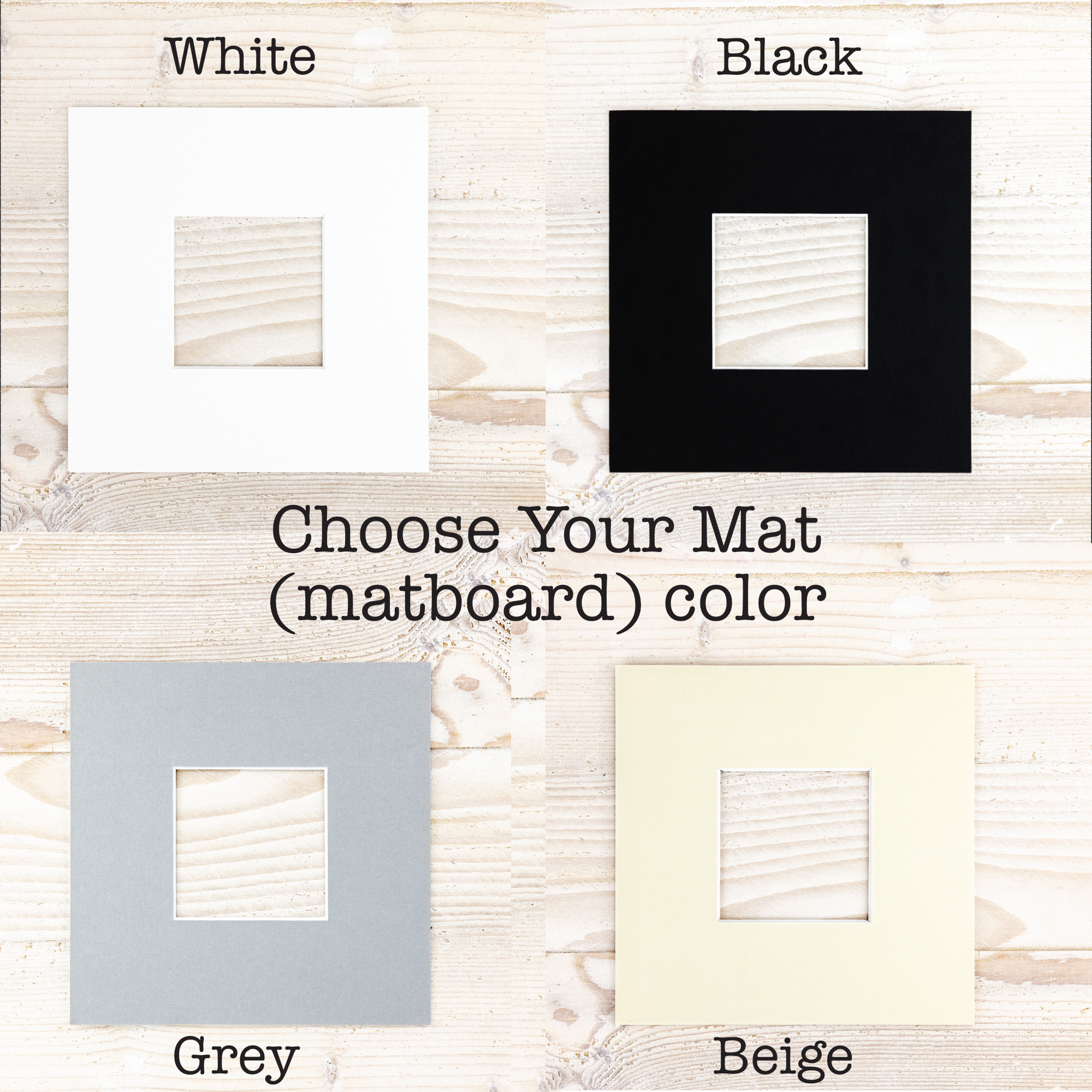 SIA EventFrame - Wholesale Picture Frame - Super Thin Edge Oak Hardwood Picture Frame, Matted Frame9