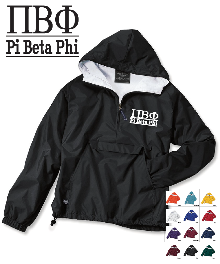 Simply Sisters - Wholesale Raincoat - Women's - Sorority Rain Jacket by Charles River (XLARGE)13