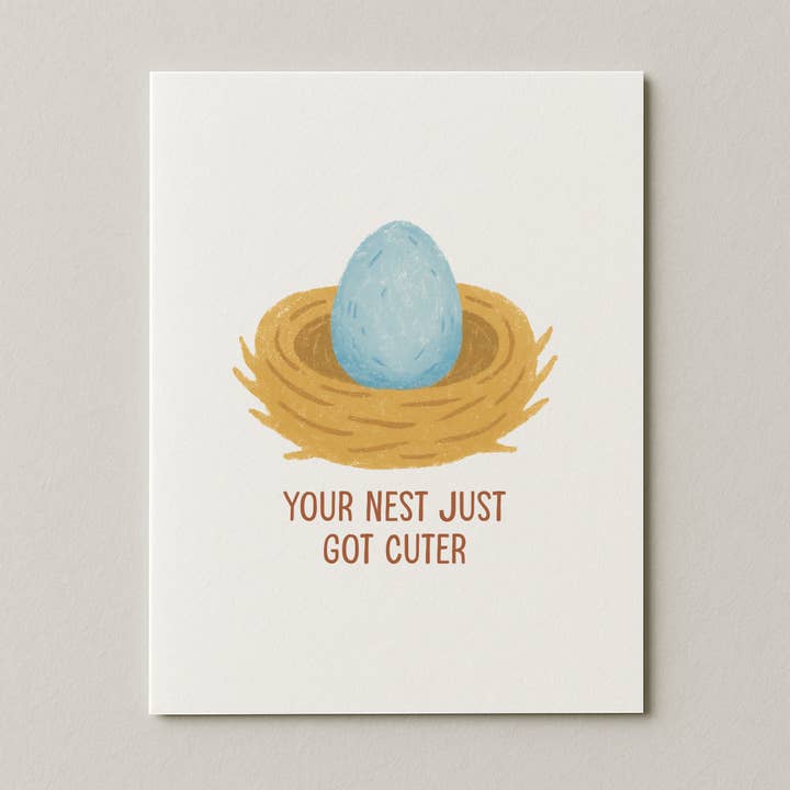 Your Nest Just Got Cuter Card for wholesale by My Country Greetings