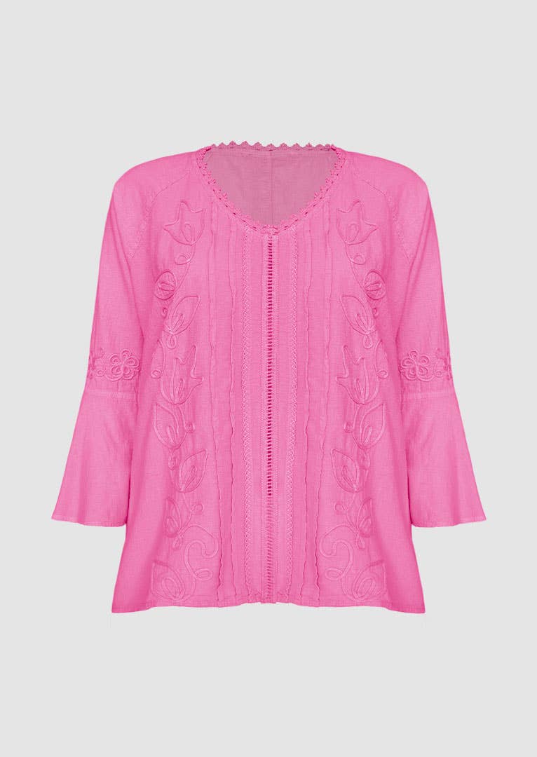 Gretty Zueger - Vendita all'ingrosso Camicetta - Donna - Top Fabiola in cotone4