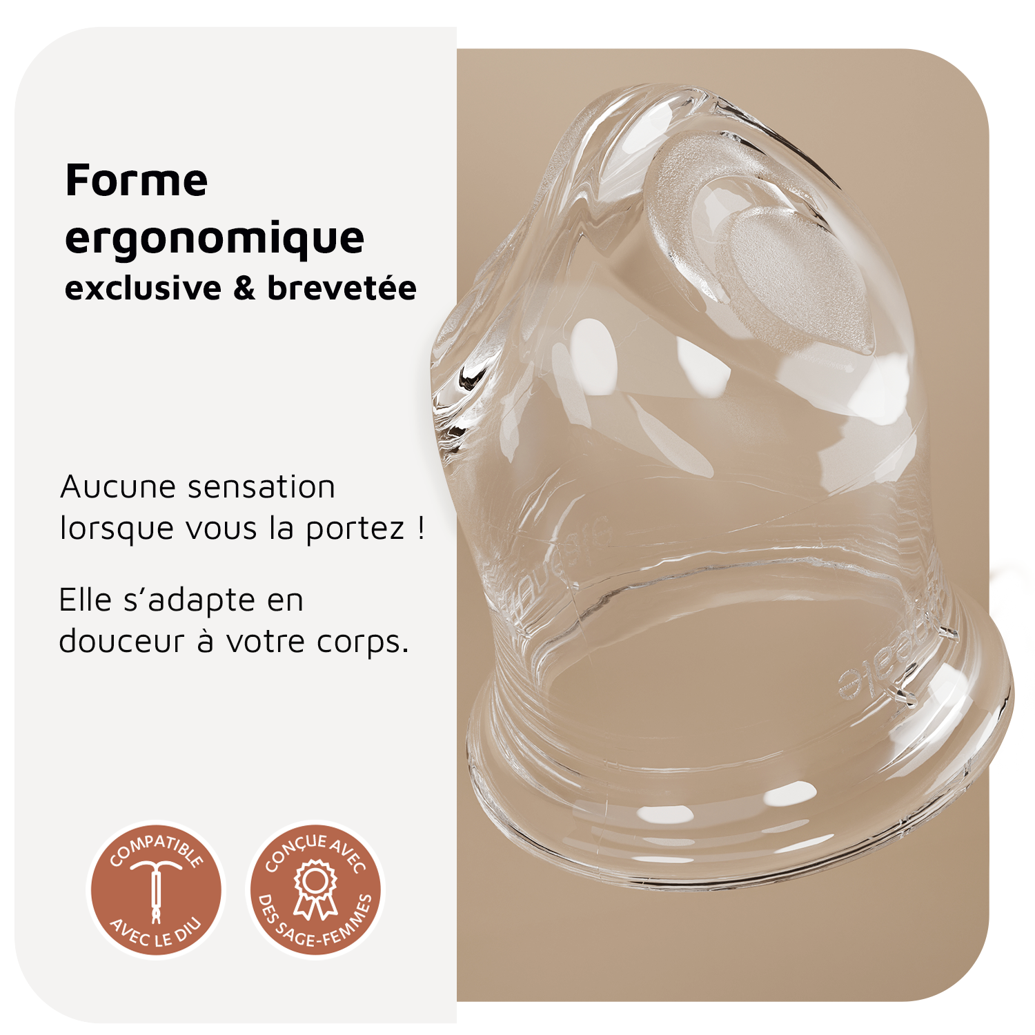 Luneale – wholesale Menskopp – La Cup - Storlek L - Menskopp för kraftig till mycket kraftig menstruation2