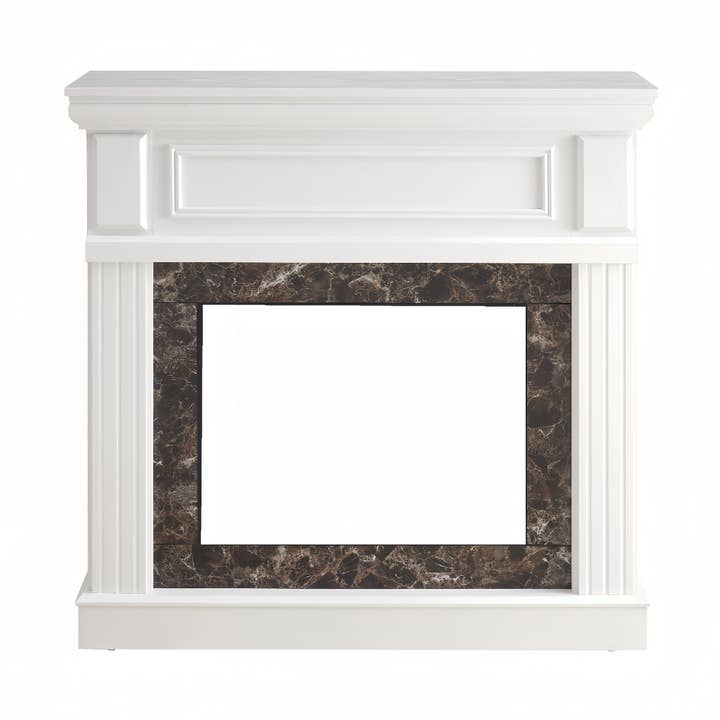 Only Mantel Not Included 23" Fireplace White,41.34"W*14"D*40"H White Mdf and other Purchase Wholesale manteles para eventos. Free Returns & Net 60 Terms on Faire trending on Faire.