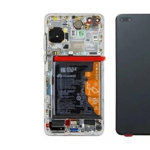 Originaler Vollbildschirm mit Rahmen für Huawei P40 für den Großhandel von Repuestos Infotec