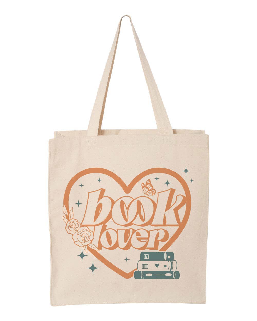 DaisyChainDesignCo - Wholesale Tote Bag - Women's - Book Lover Canvas Tote Bag1