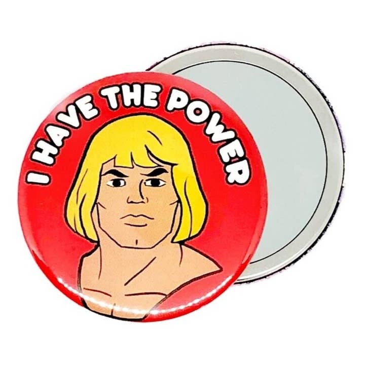 He-man I Have The Power Hand Pocket Mirror for wholesale by Bite Your Granny