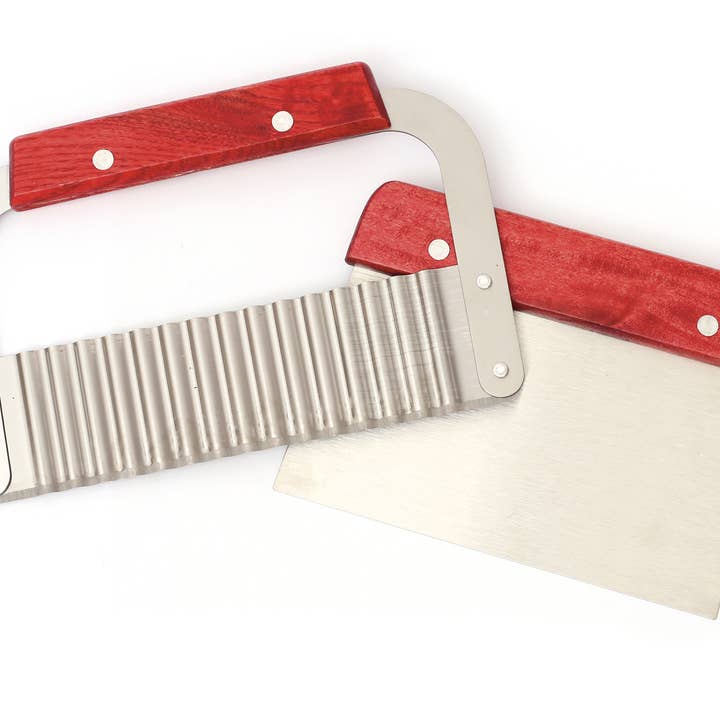 Graine Créative - Wholesale Kitchen Tool/Gadget - 2 STAINLESS STEEL SOAP CUTTERS - SMOOTH + FLUTED4