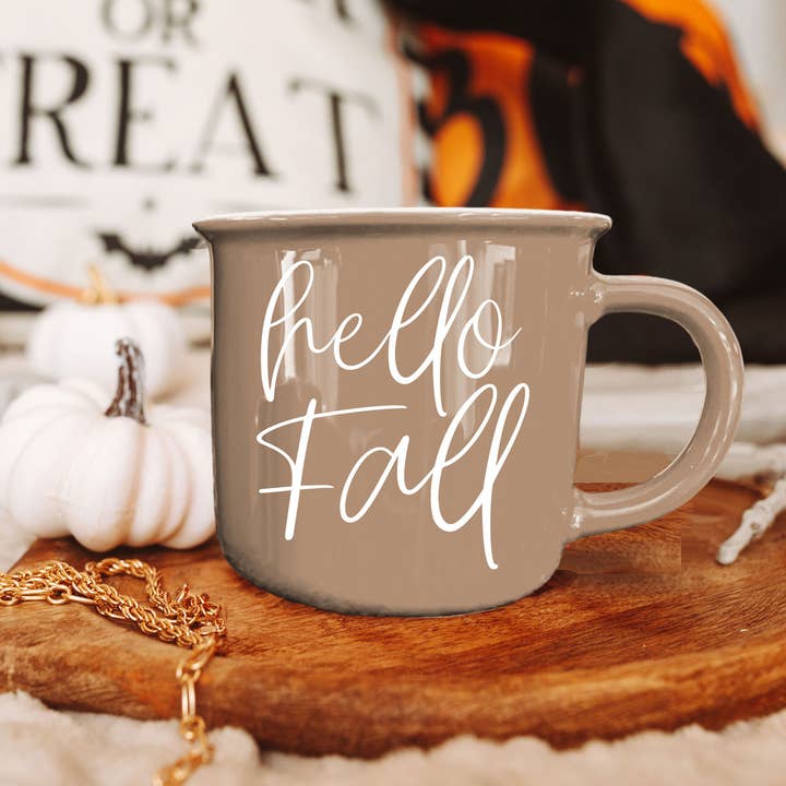 Gia Roma - Wholesale Coffee/Tea Cup - Modern Fall Drinkware & Neutral Coffee Mugs | Autumn Gifts36