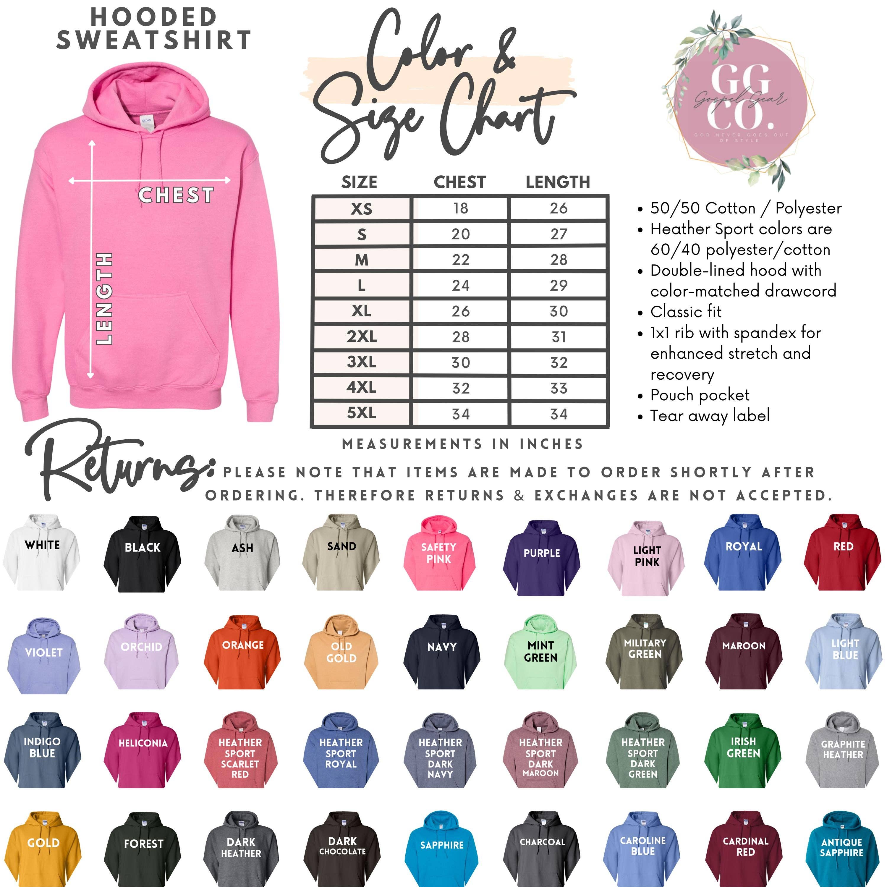 Gospel Gear Co - Vente Sweat-shirt à imprimés – unisexe - Mais Dieu Chemise Brodée7