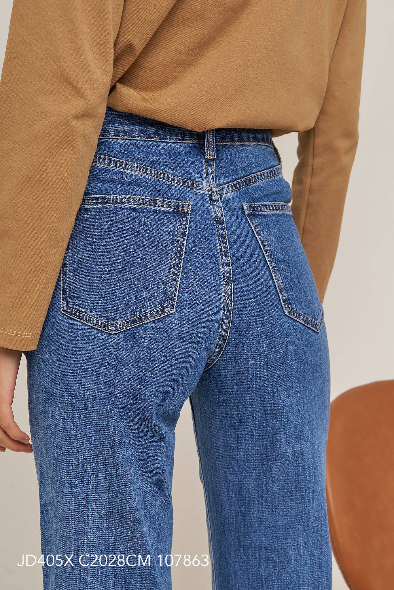 Oraije Paris - Vendita all'ingrosso Jeans - Donna - Jeans Barbara a gamba larga7