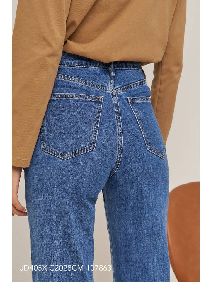 Oraije Paris - Vendita all'ingrosso Jeans - Donna - Jeans Barbara a gamba larga7