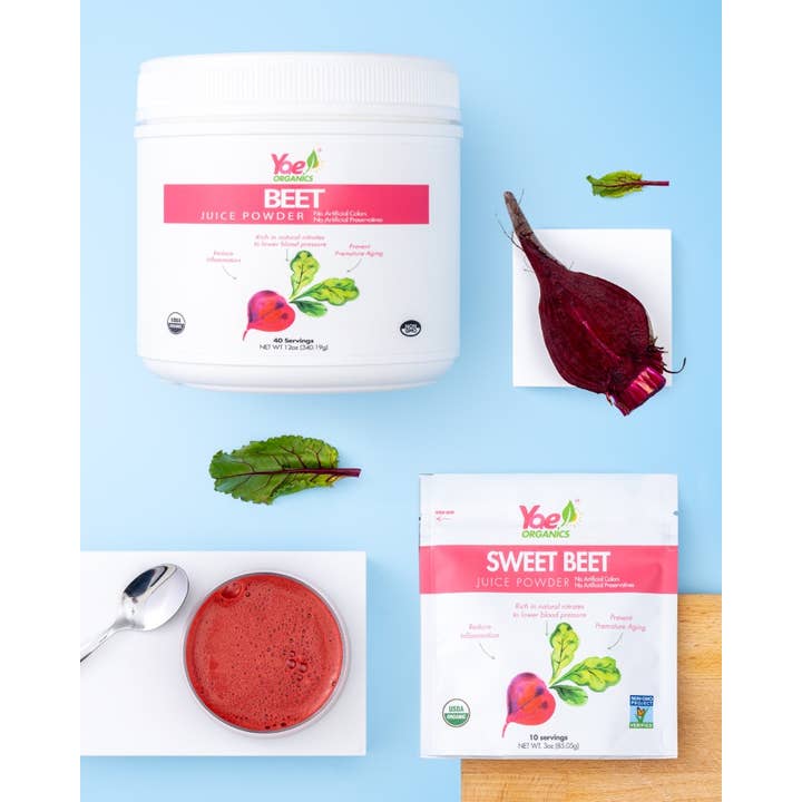 Yae Organics – Engroshandel Pulver til sunhedsdrik – Økologisk sukkerroer juice pulver