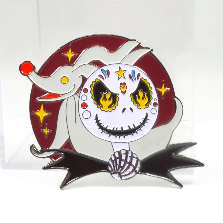 PARTIMEWORKS - Wholesale Lapel Pin/Button - Sugar Jack (Night Red) Pin0