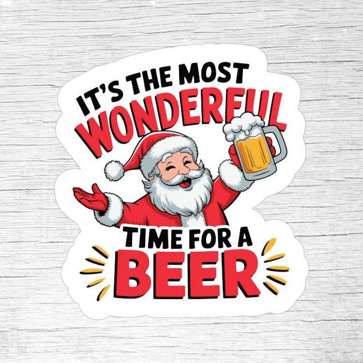 It’s the Most Wonderful Time for a Beer Santa Sticker and other Purchase Wholesale northeast eagle beer. Free Returns & Net 60 Terms on Faire trending on Faire.