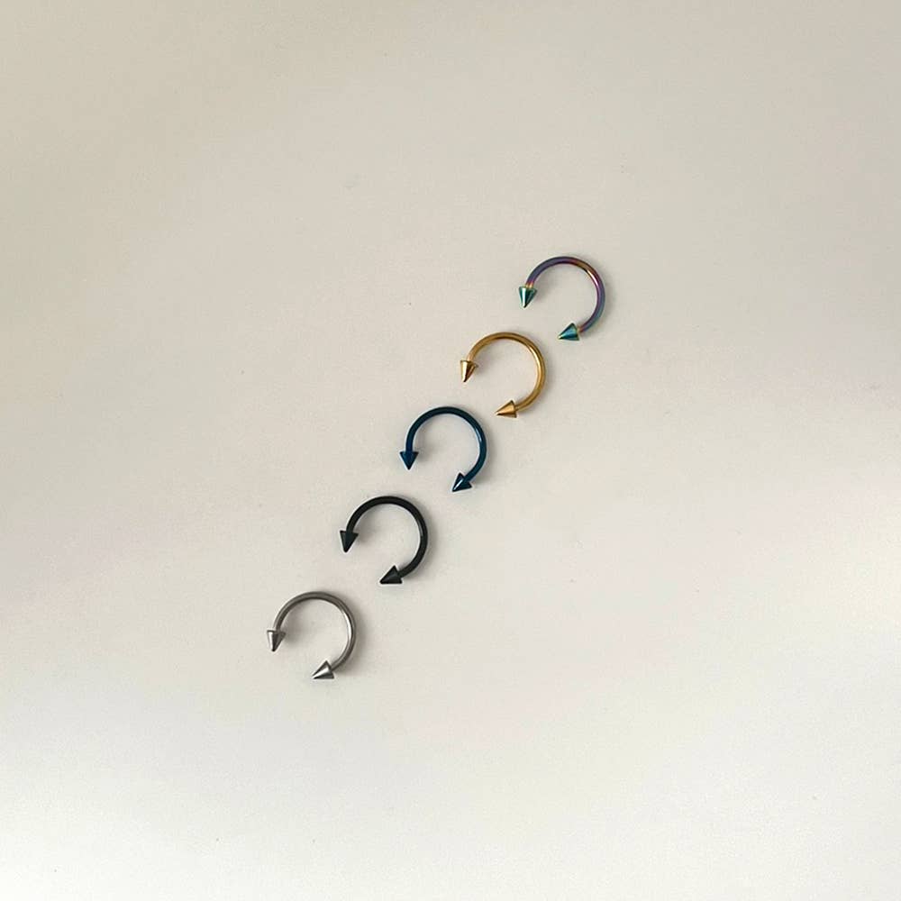 VIE - Wholesale Nose Ring - Horseshoe Nose Rings, Stainless Steel, Pack of 56