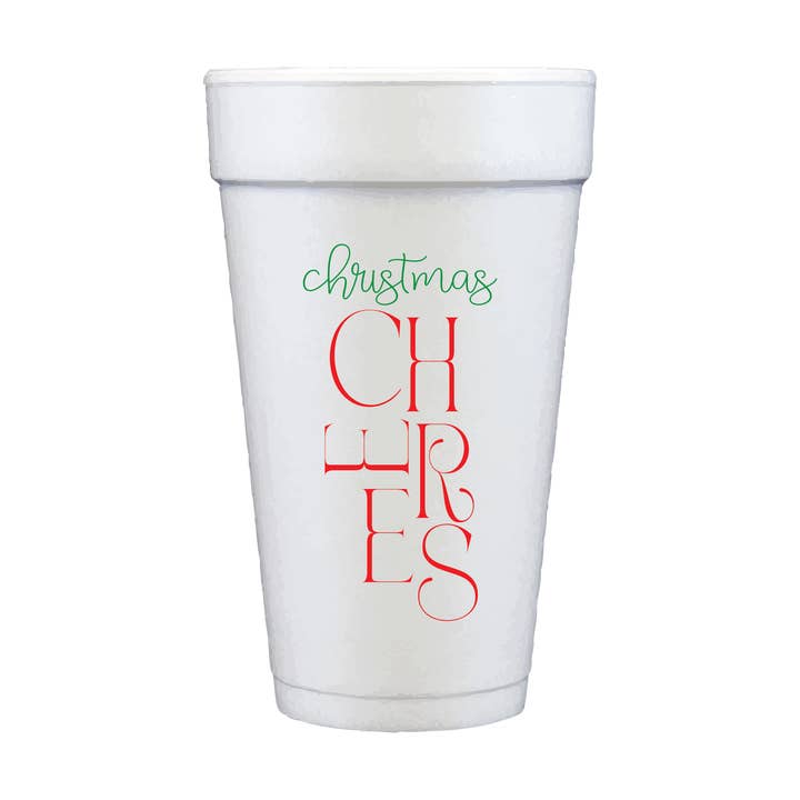 Christmas Cheers Cups for wholesale by XoXoMinnie Designs