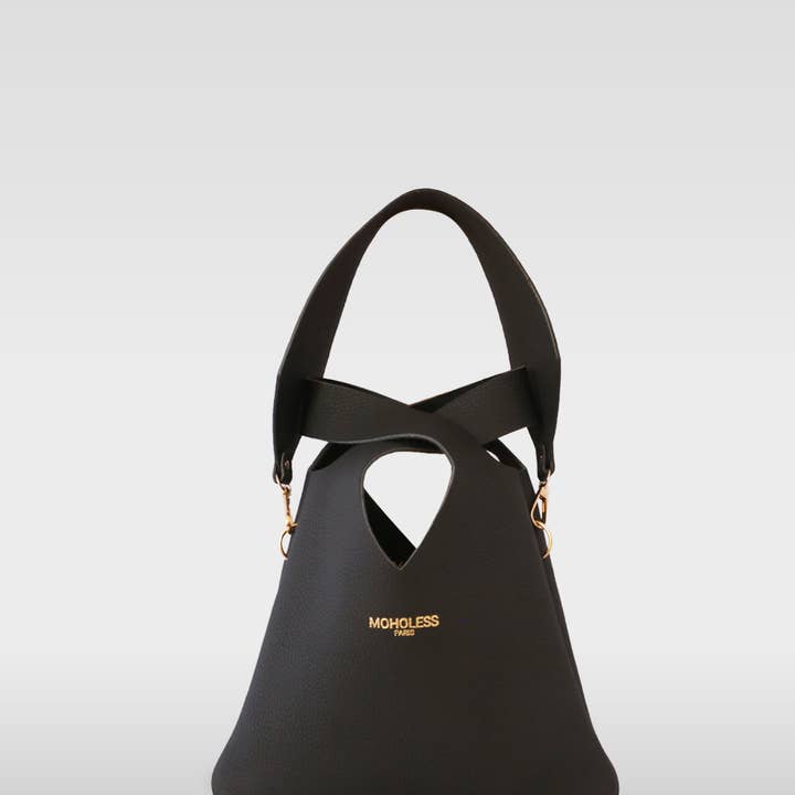 Moholess - Wholesale Shoulder Bag - Women's - Top bag - Black6