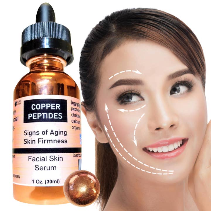 AlkaVita - Wholesale Anti-Aging Moisturizer - Copper Peptides Skin Serum Face Wrinkle Anti-aging Cosmetic