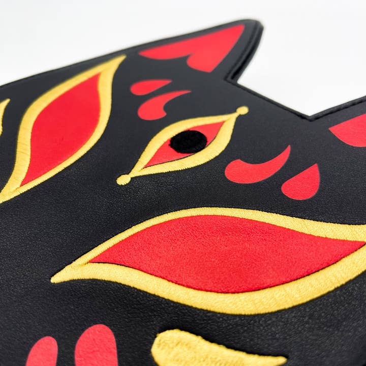 Yoshi Yoshitani LLC - Wholesale Backpack - Unisex - Kitsune Convertible Bag : Black5