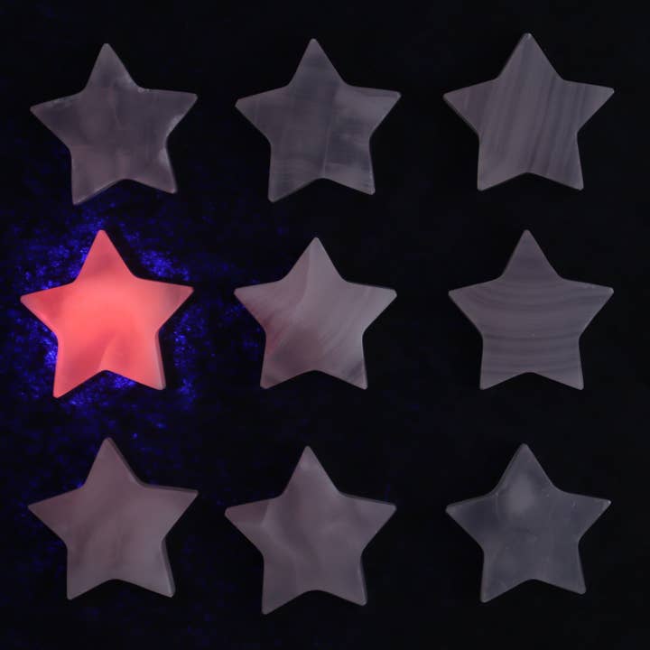 Mi Esperanza Minerals - Wholesale Spiritual Stone/Crystal - One Mangano Calcite Little Star4