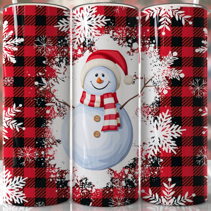 Schneemann-Tumbler für den Großhandel von Be My Valentin