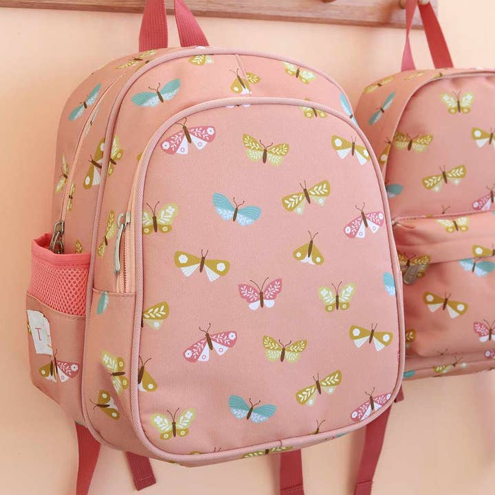 A Little Lovely Company - Wholesale Backpack - Kids - Kids backpack insulated front compartment: Butterflies4