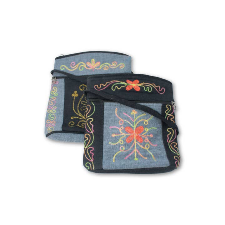 Ganesh Himal Trading - Wholesale Passport Case - Unisex - Embroidered Passport Bag
