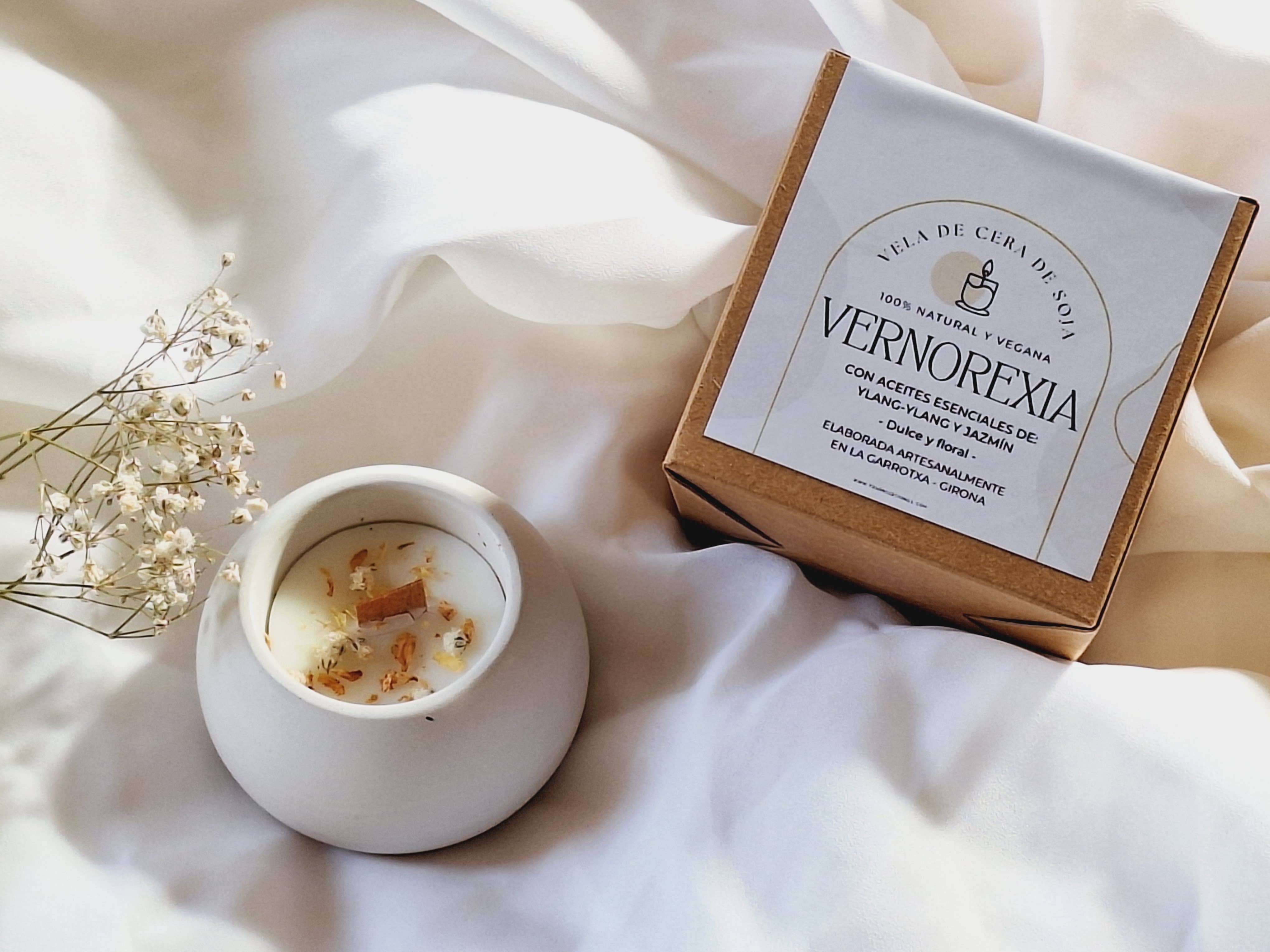 Your Nice Things - Candles - - Wholesale Jar/filled candle - Soybean candle round ylang-ylang and jasmine cement jar1