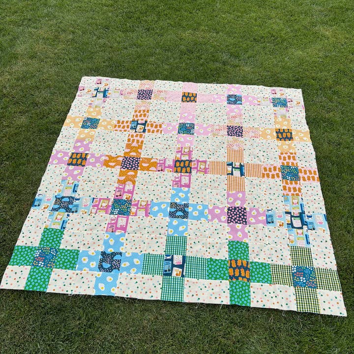 AllisonRamsing.com - Wholesale Craft Supplies - *NEW PATTERN* Layer Cake Nine Patch Quilt Pattern - Printed10