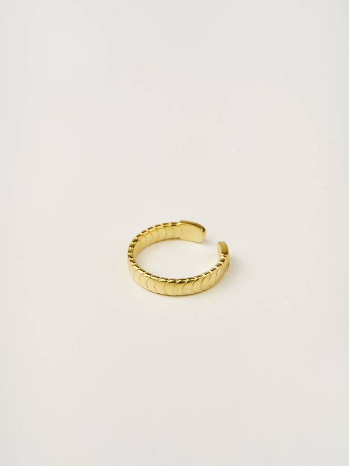 Texture Ring | Silver 925 for wholesale by DEMARCA