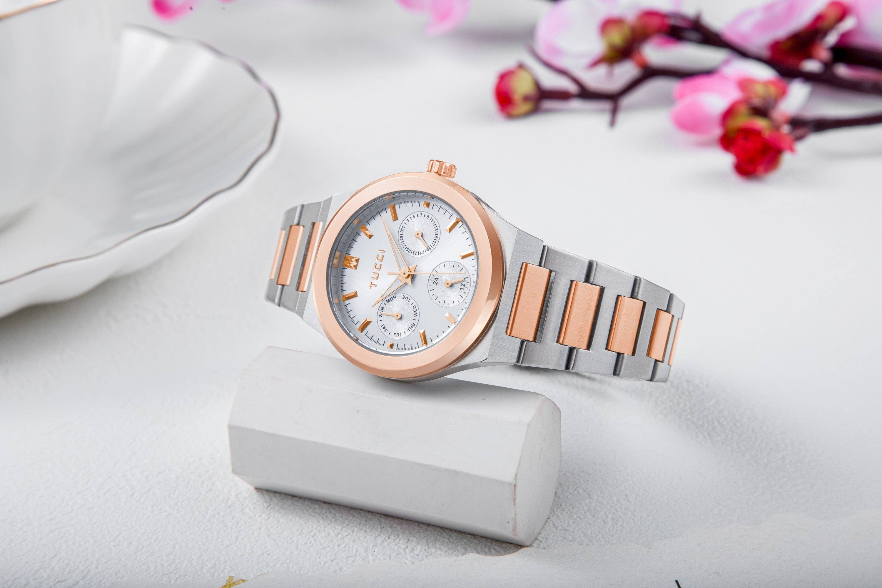 Titanio Travel Goods Group - Wholesale Wrist Watch - Women's - TUCCI Biondo Watch8