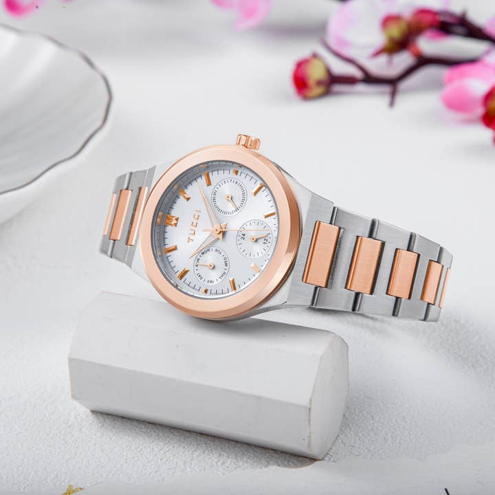 Titanio Travel Goods Group - Wholesale Wrist Watch - Women's - TUCCI Biondo Watch8