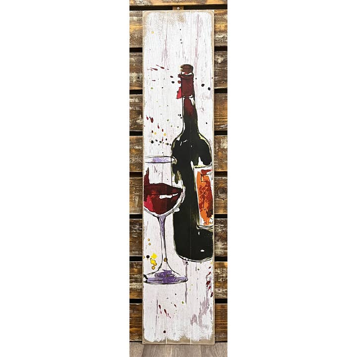 Wine Bottle and Glass for wholesale by Jarmz Designs