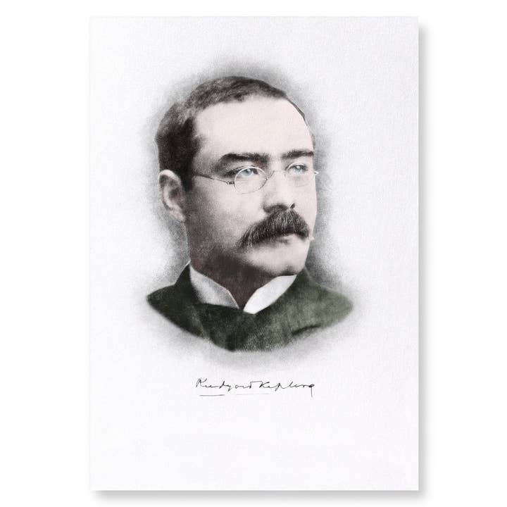 PORTRET VAN KIPLING: Art Print voor wholesale door Ezen Trade