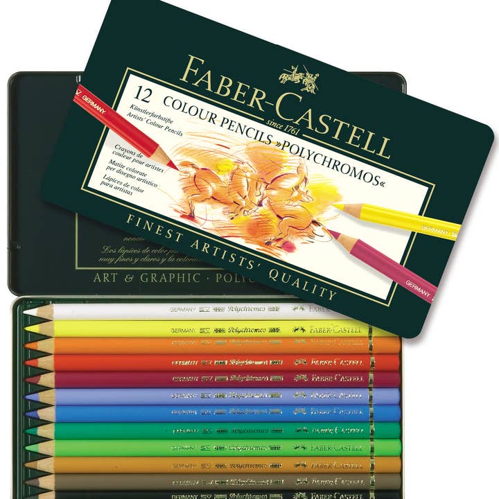 Faber-Castell / Creativity for Kids - Wholesale Colored Pencil - Polychromos Artists' Color Pencils, Tin of 120
