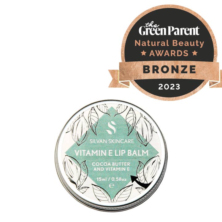 Vitamin E Vegan Lip Balm for wholesale by Silvan Skincare
