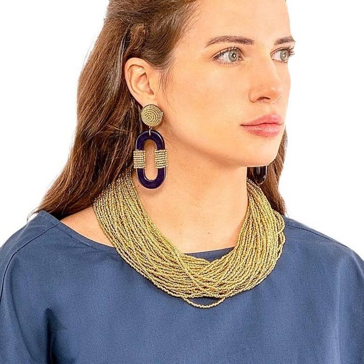 Gretchen Scott LLC - Wholesale Beaded/Pearl Necklace - Itzy Bitzy Necklace6